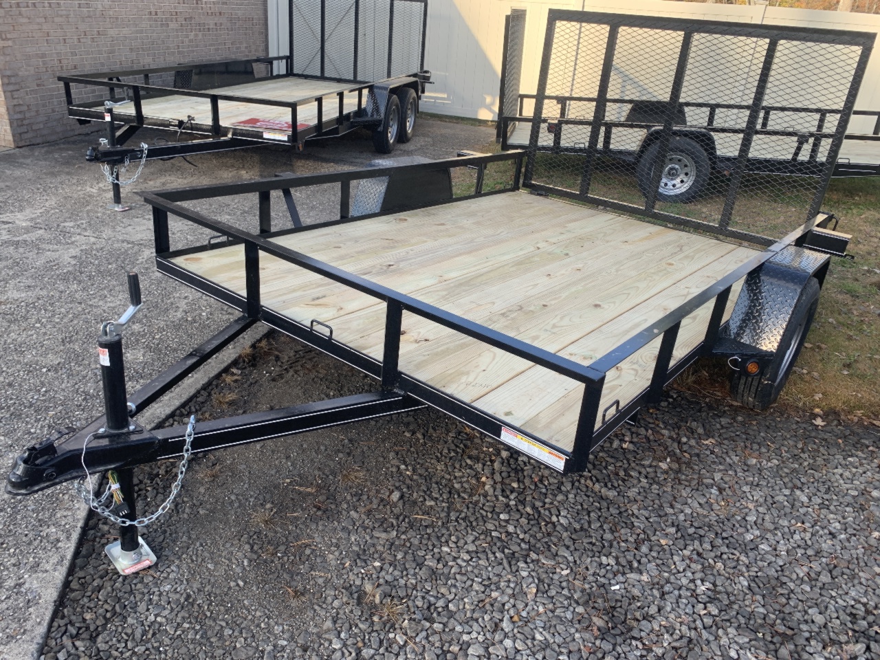 2025  Racers Edge Trailer 82x10 Single Utility 3500lb